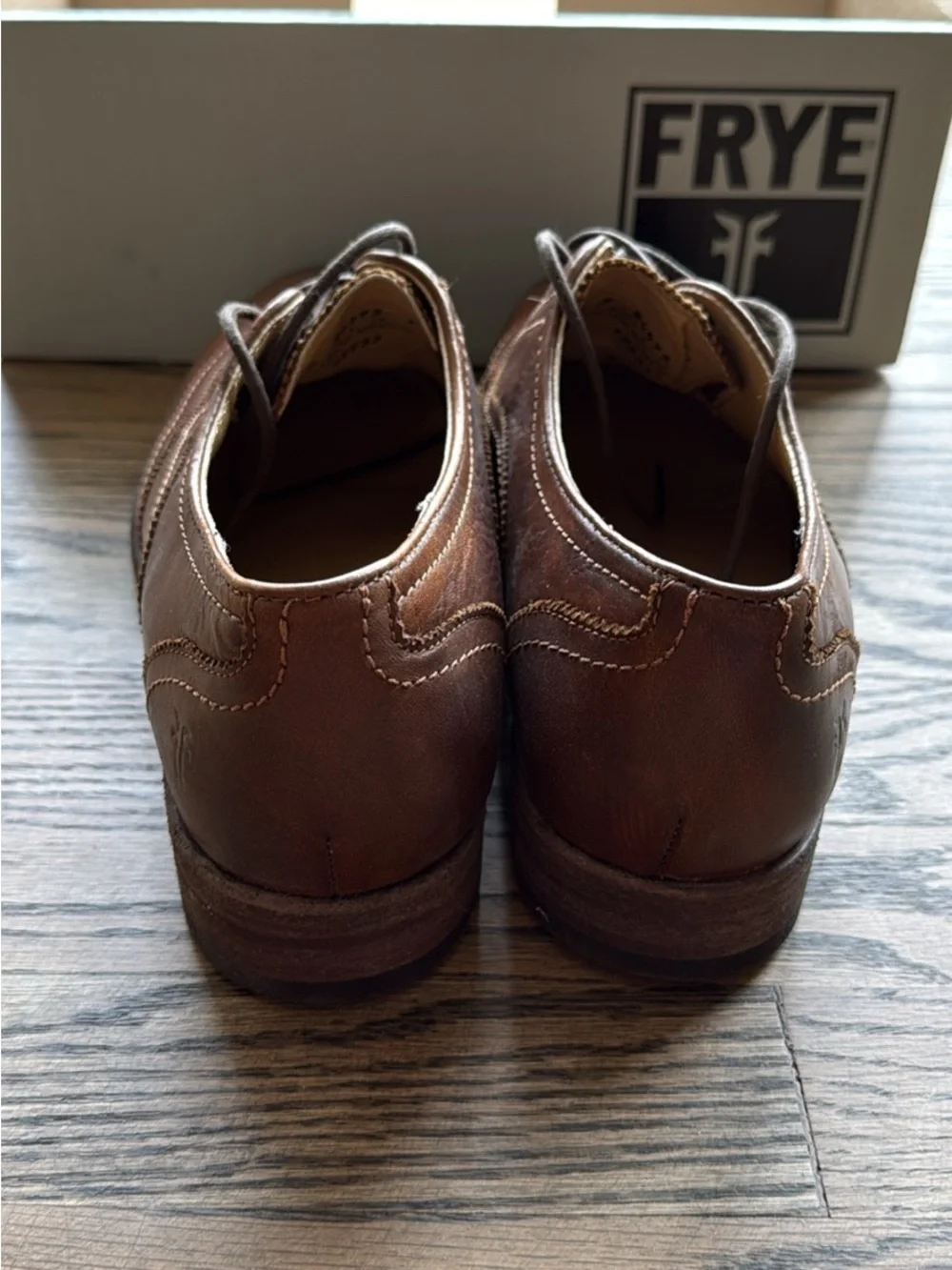 Frye leather wingtip